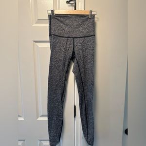 High- rise grey lululemon leggings
